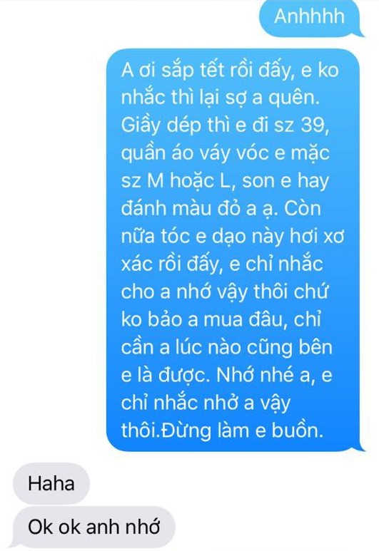 Các chị thi nhau nhắn tin theo trào lưu đòi quà sắp Tết rồi, em sợ anh quên, và đây là phản ứng của các anh chồng - Ảnh 19.