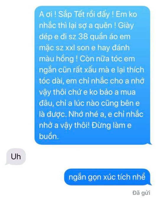 Các chị thi nhau nhắn tin theo trào lưu đòi quà sắp Tết rồi, em sợ anh quên, và đây là phản ứng của các anh chồng - Ảnh 20.