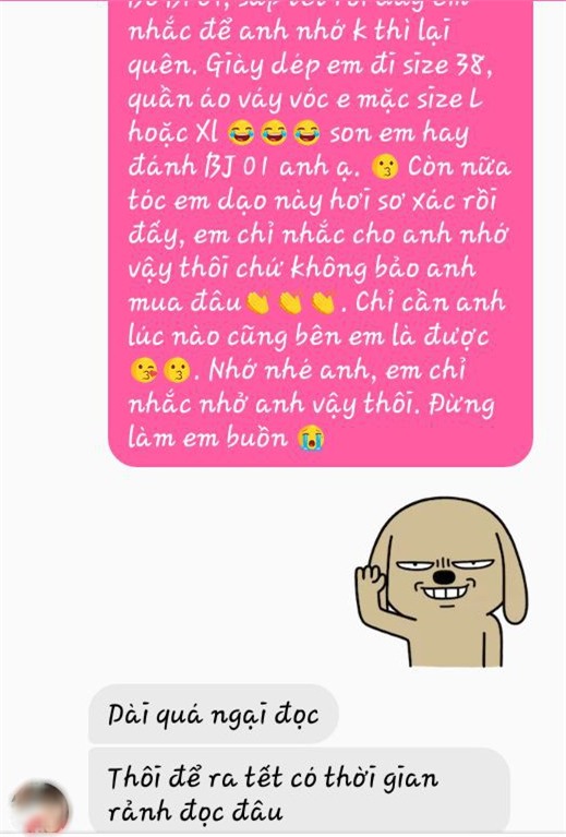 Các chị thi nhau nhắn tin theo trào lưu đòi quà sắp Tết rồi, em sợ anh quên, và đây là phản ứng của các anh chồng - Ảnh 22.