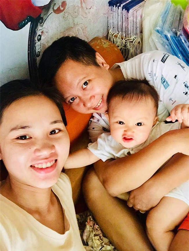 choang voi bo chong giup con dau phoi quan ao, rua bat, may vay cho chau - 7