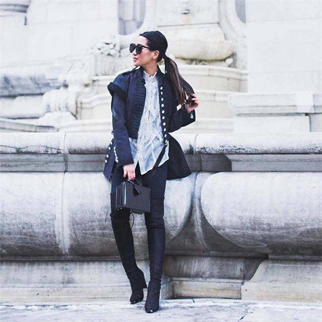 Nàng công sở nên ứng dụng ngay 15 cách diện đồ thú vị đến từ street style châu Á tuần này  - Ảnh 13.