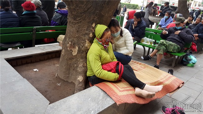 không khí lạnh,rét,giá rét,Bệnh viện Bạch Mai