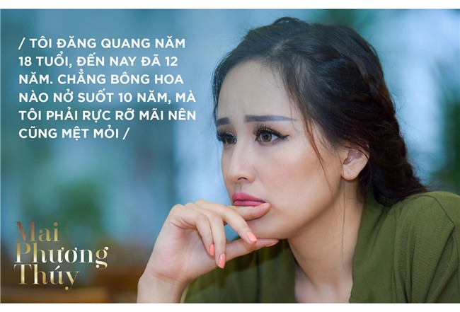 Mai Phuong Thuy: 'Nua doi la hoa hau roi, toi chi mo song binh thuong' hinh anh 7