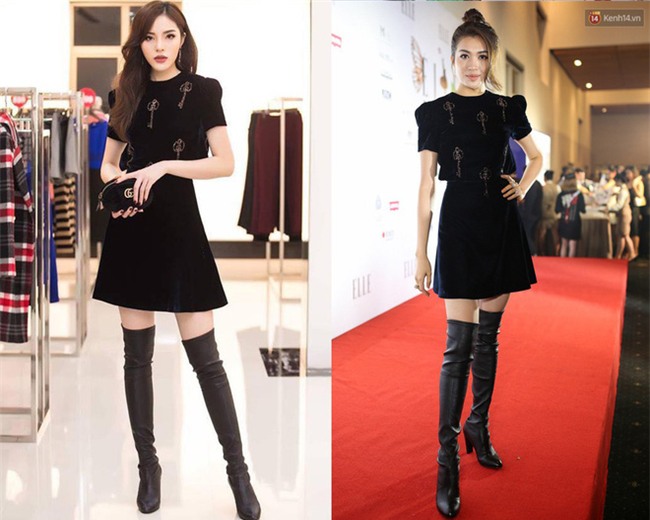 Không đụng thì thôi, một khi đã đụng Kỳ Duyên chơi luôn cả bộ giống hệt Lệ Hằng - Ảnh 5.