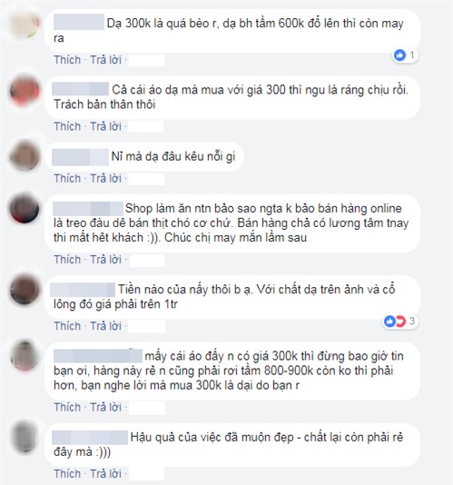 Hí hửng đặt online áo dạ cổ lông sang chảnh diện Tết, bà mẹ trẻ nhận hàng thật mỏng tanh như bánh cuốn - Ảnh 2.