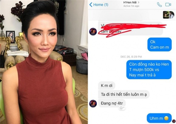 H'Hen Niê, H'Hen Niê nợ tiền, hoa hậu hoàn vũ 2017