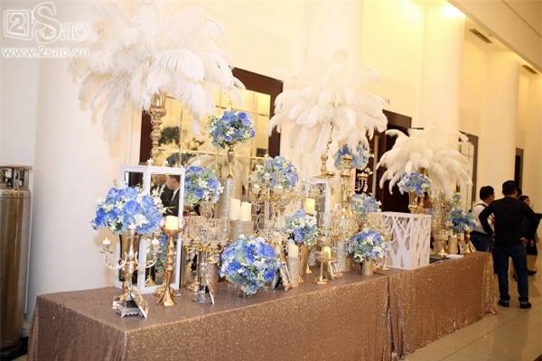 Không gian tiệc cưới hoành tráng của Lâm Khánh Chi-2