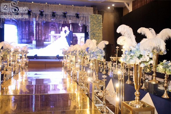 Không gian tiệc cưới hoành tráng của Lâm Khánh Chi-4
