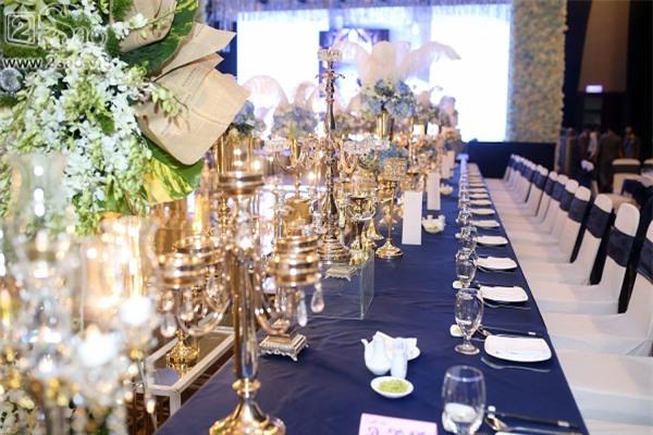 Không gian tiệc cưới hoành tráng của Lâm Khánh Chi-5