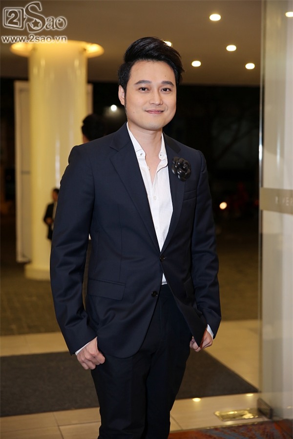 Hoàng tử sơn ca Quang Vinh lịch lãm dự tiệc-1