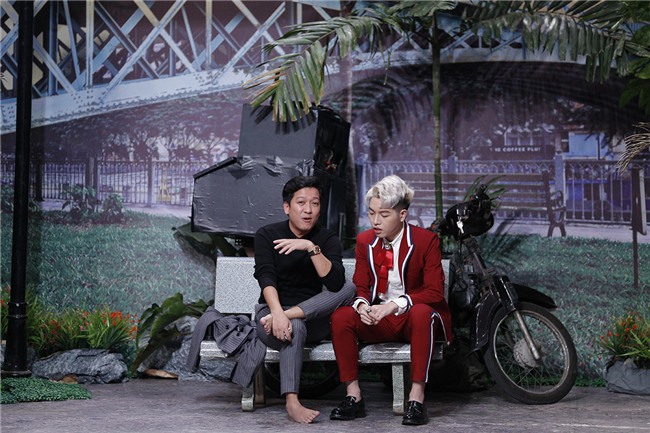 CHẾT CƯỜI Đức Phúc dạy Trường Giang cách yêu dù không một mảnh tình vắt vai-1