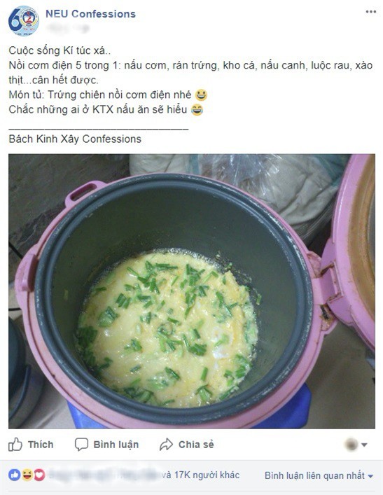 Khi sinh viên biểu diễn nấu tất cả các món với một chiếc nồi cơm điện - Ảnh 1.