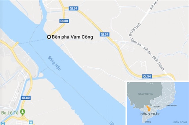 Phat tai xe danh nhau tai ben pha Vam Cong xon xao tren mang hinh anh 3