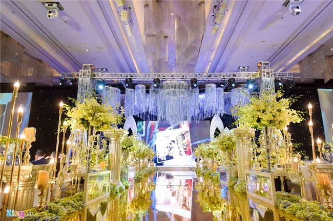 Nguoi dep Ngoc Duyen rang ro trong le cuoi voi chong hon 18 tuoi hinh anh 10