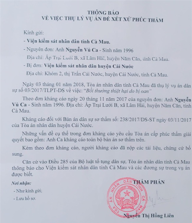 thanh nien bi oan dut khoat khong nhan 175 trieu cho 386 ngay tu hinh anh 1