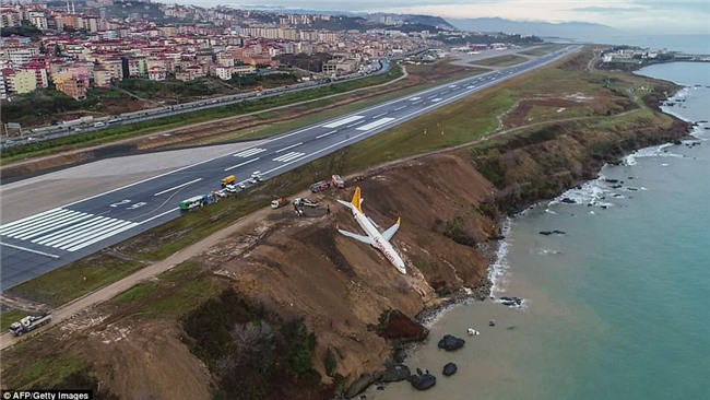 Máy bay lao thẳng xuống biển sau khi hạ cánh, 168 người sống sót an toàn, tránh được thảm kịch hàng không - Ảnh 7.