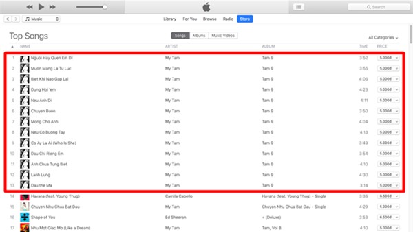 Mỹ Tâm song ca cùng trò cưng 3 hits đình đám của Vpop-4