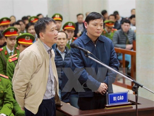 Đinh La Thăng,Trịnh Xuân Thanh,xét xử Đinh La Thăng,vụ án Trịnh Xuân Thanh,Tham nhũng,tham ô,PVC,nhiệt điện Thái Bình 2