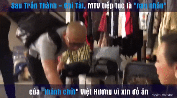 Lỡ miệng xin ăn, Chí Tài - MTV bị thánh chửi Việt Hương mắng xối xả như tát nước-3