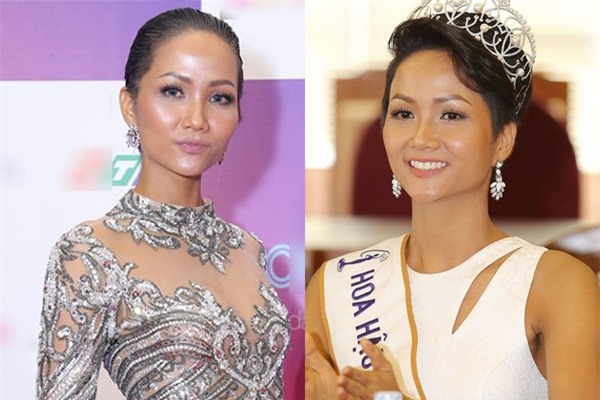 Tân Hoa hậu Hhen Nie nhìn thô cứng như rô bốt chỉ vì kiểu tóc phản chủ - Ảnh 4.
