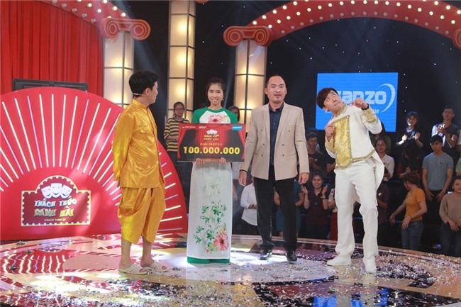 Thách thức danh hài: Cô gái bình tĩnh hát đúng 1 ca khúc suốt 5 vòng, ẵm luôn 100 triệu! - Ảnh 4.