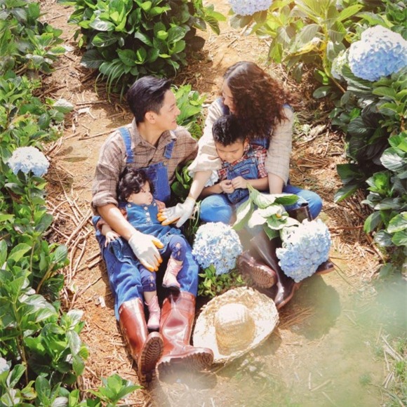 Hải Băng và Thành Đạt, vợ chồng Hải Băng, Thanh Đạt, Hải Băng và con