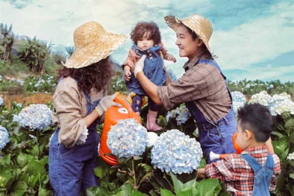 Hải Băng và Thành Đạt, vợ chồng Hải Băng, Thanh Đạt, Hải Băng và con