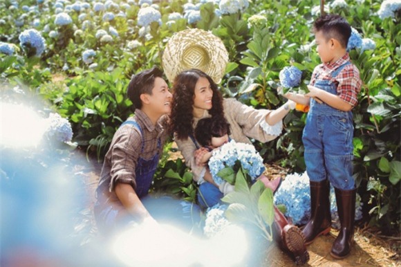 Hải Băng và Thành Đạt, vợ chồng Hải Băng, Thanh Đạt, Hải Băng và con