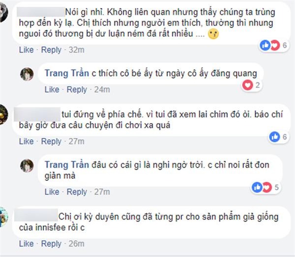 "chinh" ky duyen can than ve my pham khong ro nguon goc, trang tran dang dan giai thich? - 5