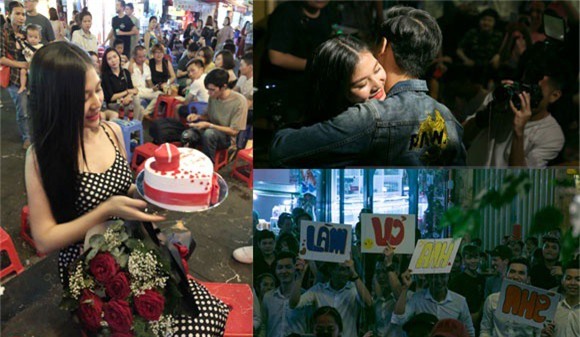 Không chỉ có Trường Giang và Nhã Phương, showbiz Việt cũng từng chứng kiến nhiều màn cầu hôn công khai cực lãng mạn! - Ảnh 9.