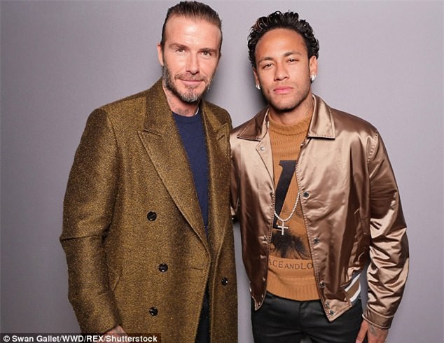 Neymar - Beckham, khi hai biểu tượng thời trang hội ngộ ở Paris - Ảnh 2.