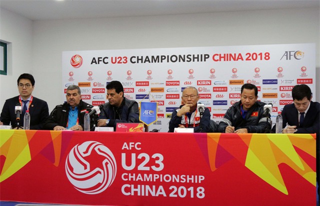 
Buổi họp báo trước trận U23 Việt Nam và U23 Iraq ở tứ kết VCK châu Á
