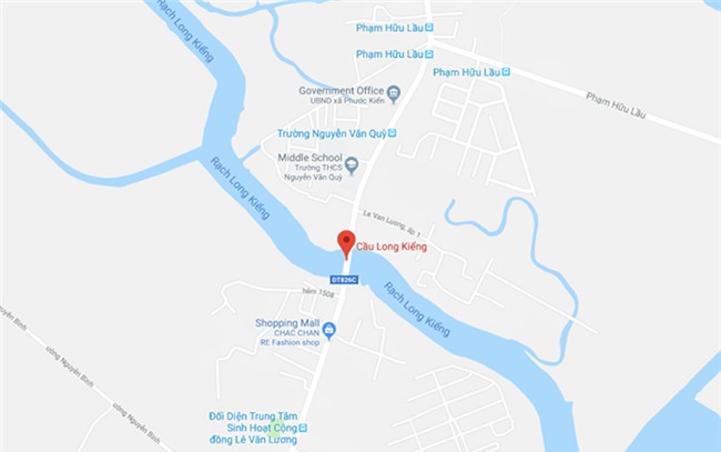 Sập cầu Long Kiển ở Sài Gòn, nhiều người và phương tiện rớt xuống sông