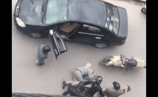 Gíám đốc bị nhóm côn đồ đánh hội đồng: 