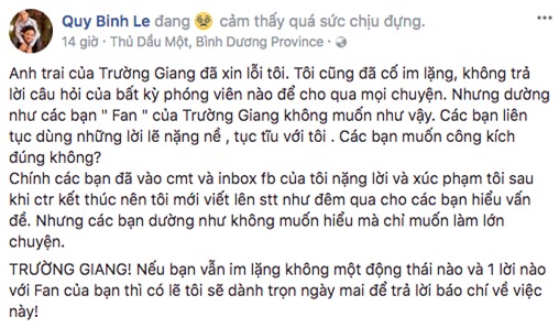 Lâm Khánh Chi: Trường Giang cầu hôn không đúng chỗ, phải xin lỗi Quý Bình - Ảnh 1.