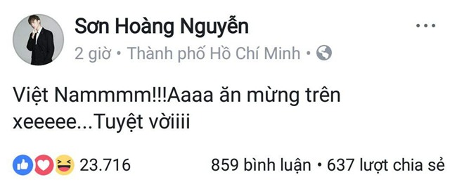 Huyền My cùng dàn sao Việt tưng bừng ăn mừng chiến thắng của U23 Việt Nam-4