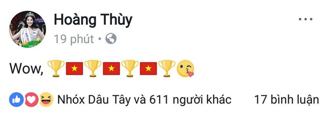 Huyền My cùng dàn sao Việt tưng bừng ăn mừng chiến thắng của U23 Việt Nam-7