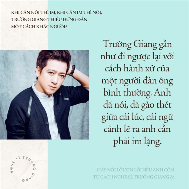 Khi cần nói thì im, khi cần im thì nói, Trường Giang thiếu đứng đắn một cách khác người? - Ảnh 2.