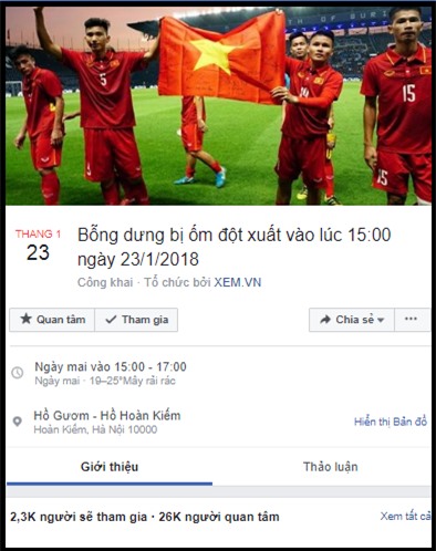 Lập sự kiện ‘rủ rê xem U23 Việt Nam đá bán kết’ đang là ‘trend’ của ngày hôm nay! - Ảnh 3.