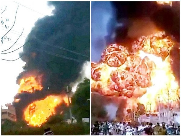 Clip: Rút trộm xăng rồi dùng đèn xì vá lỗ thủng trên xe bồn, nhóm trộm gây họa lớn - Ảnh 1.