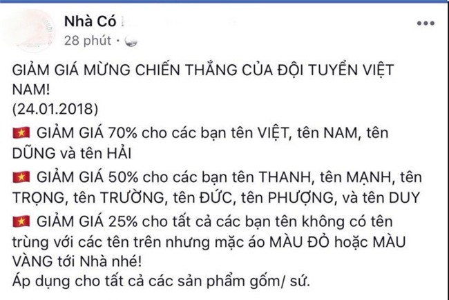 U23,u23 việt nam,u23 giành thắng lợi,khuyến mãi,giảm giá,quang hải,tiến dũng