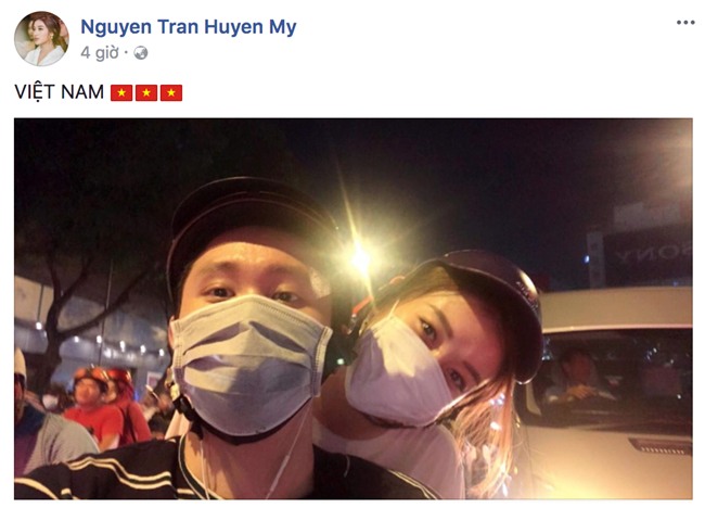 Trước chiến thắng của U23 Việt Nam, sao Việt cũng đã rũ bỏ hình ảnh sang chảnh đi bão cùng người hâm mộ - Ảnh 2.