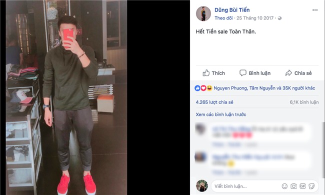 Có 1 tấm hình của Bùi Tiến Dũng đang khiến chị em đảo điên và lao vào nhận vơ - Ảnh 1.