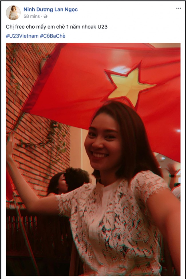 Ninh Dương Lan Ngọc không chỉ xuống đường