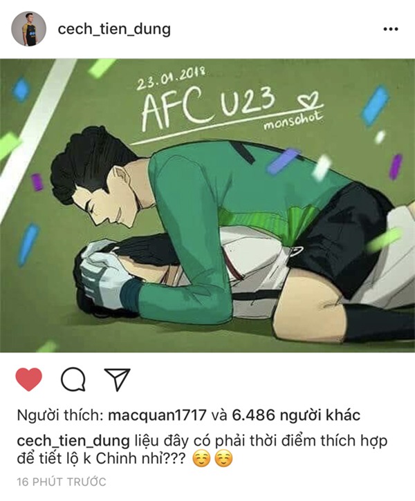 Nói về khoảnh khắc nằm đè lên Đức Chinh, thủ môn Tiến Dũng hài hước: Liệu đã thích hợp để tiết lộ?-2