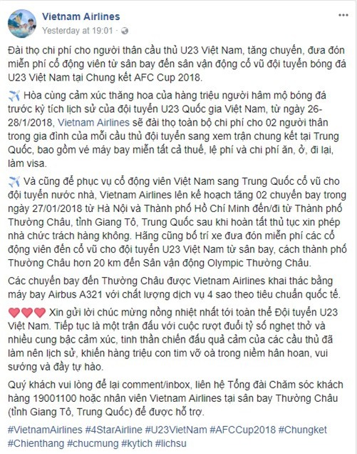 Sức nóng trước trận chung kết của U23 Việt Nam: Gian nan săn vé máy bay, cháy tour du lịch tới Thường Châu, Trung Quốc