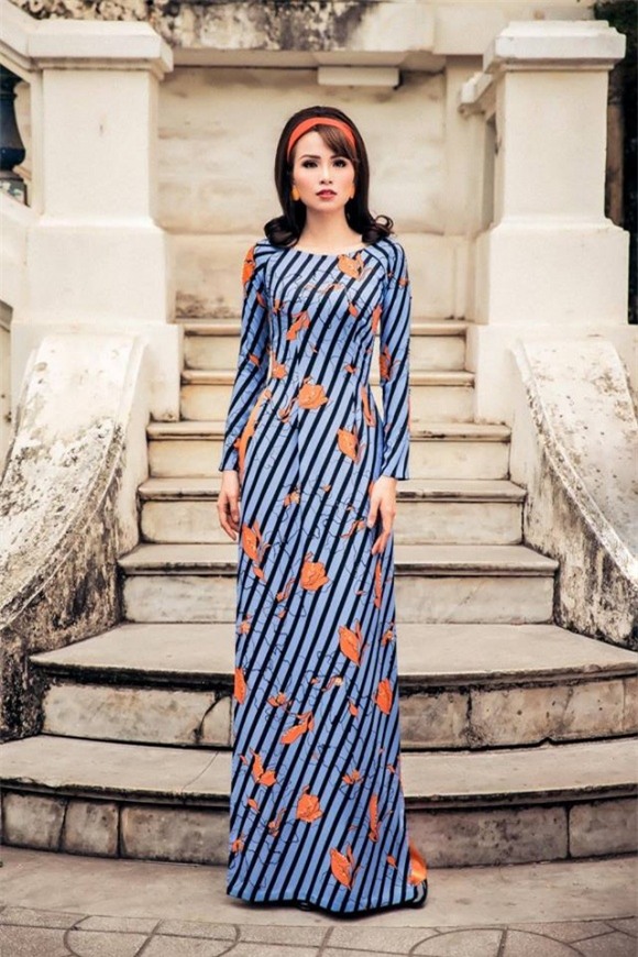 Diễm Hương, Hoa hậu Diễm Hương, Diễm Hương mặc áo dài