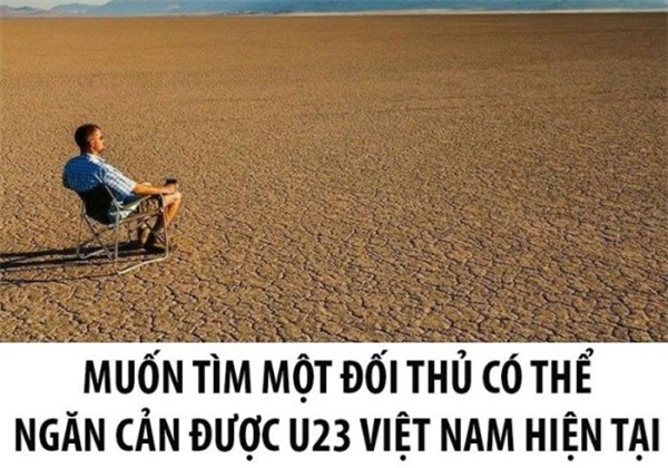 Giới trẻ rần rần chế ảnh thách thức U23 Uzbekistan