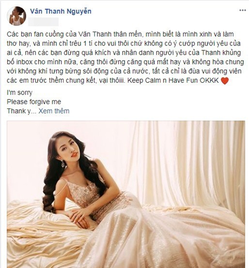 Vân Hugo , MC Vân Hugo , hậu vệ Văn Thanh