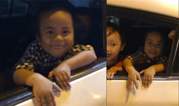 Clip: Em bé co ro ở Mường Lát được bố mẹ nuôi cho xuống phố đi bão mừng U23 Việt Nam vào chung kết - Ảnh 3.